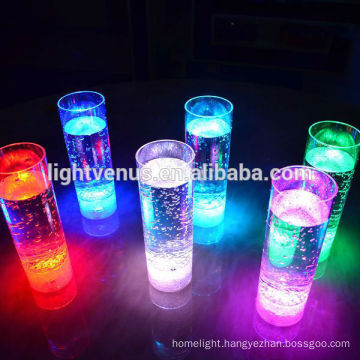 Decoration LED long Drink Flashing Glass